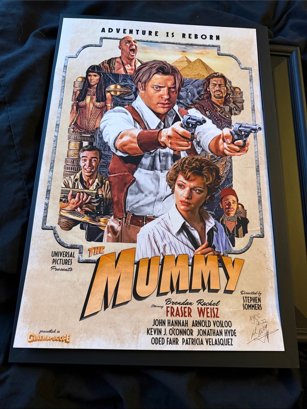 The Mummy Movie Poster Art Print - 12x19